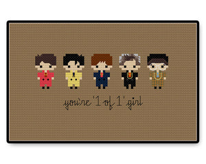 SHINee Bite Size - PDF Cross Stitch Pattern