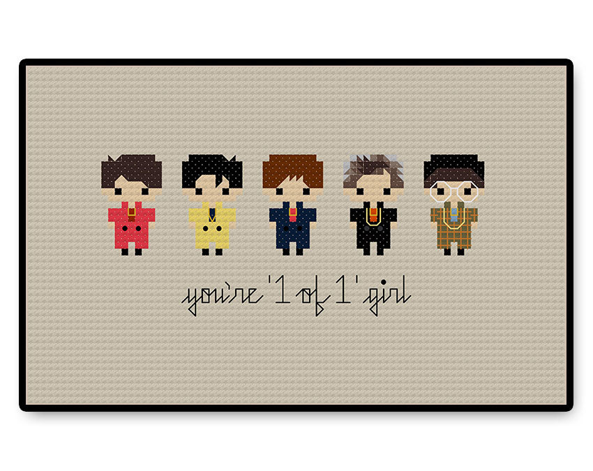 SHINee Bite Size - Complete Cross Stitch Kit