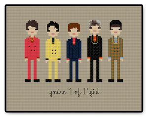 SHINee  - PDF Cross Stitch Pattern