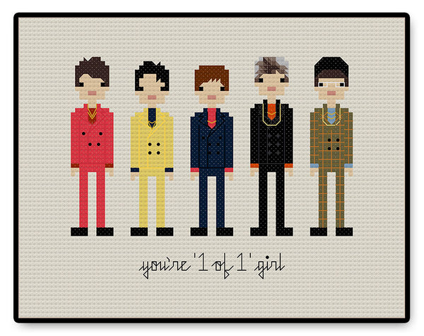 SHINee  - PDF Cross Stitch Pattern