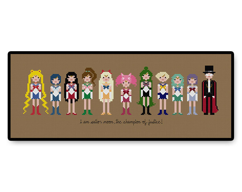 Sailor Moon - PDF Cross Stitch Pattern