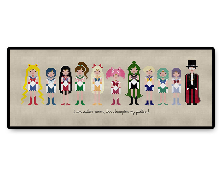 Sailor Moon - Complete Cross Stitch Kit