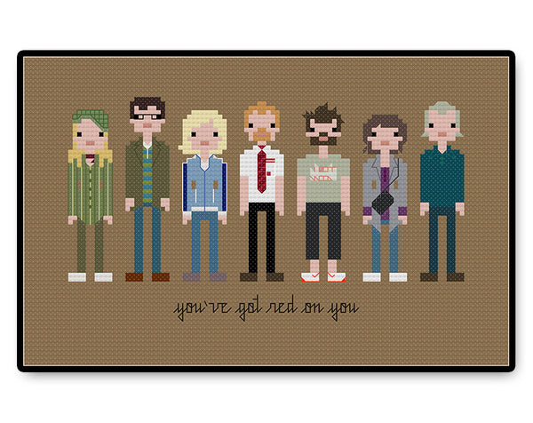 Shaun of the Dead - PDF Cross Stitch Pattern