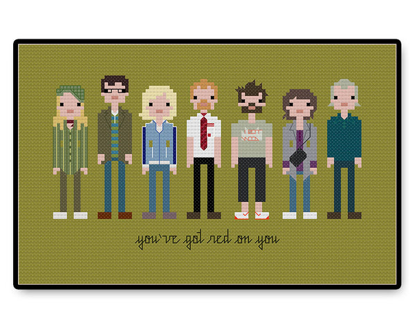 Shaun of the Dead - PDF Cross Stitch Pattern