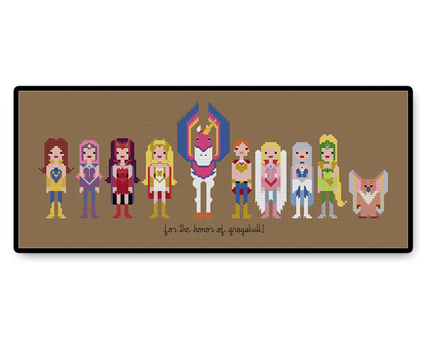 She-Ra - PDF Cross Stitch Pattern