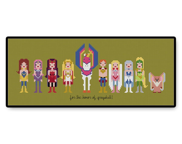 She-Ra - PDF Cross Stitch Pattern