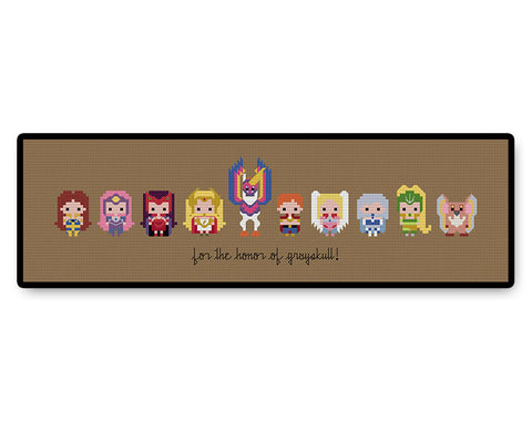 She-Ra Bite Size - PDF Cross Stitch Pattern