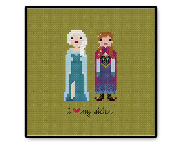 Sisters - Complete Cross Stitch Kit