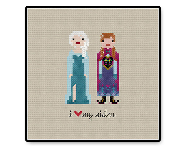 Sisters - Complete Cross Stitch Kit