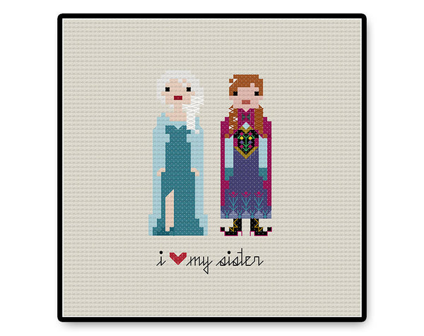 Sisters - Complete Cross Stitch Kit