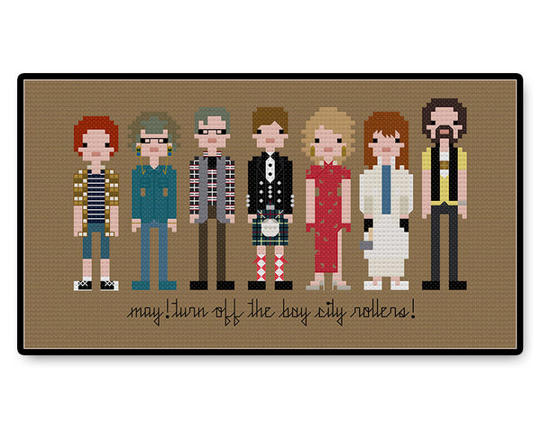 So I Married an Axe Murderer - PDF Cross Stitch Pattern