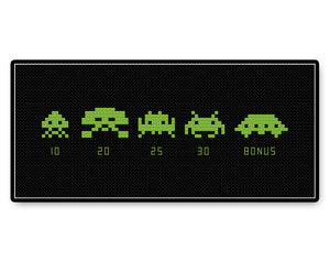 Space Invaders - PDF Cross Stitch Pattern