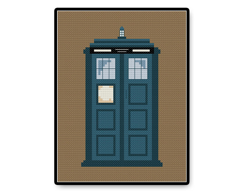 TARDIS - Complete Cross Stitch Kit