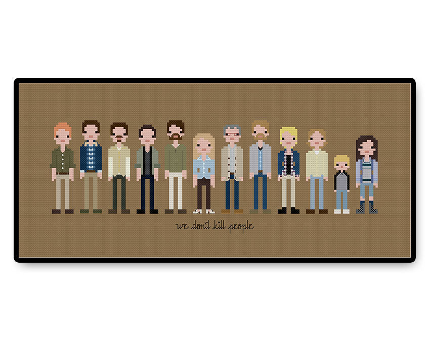 The Walking Dead Season Five B Them - PDF Cross Stitch Pattern