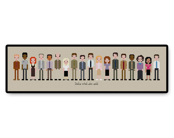 The Office - PDF Cross Stitch Pattern