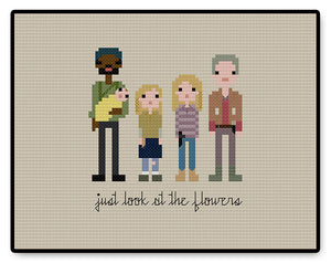 The Walking Dead Season 4 - Carol and Tyreese - PDF Cross Stitch Pattern