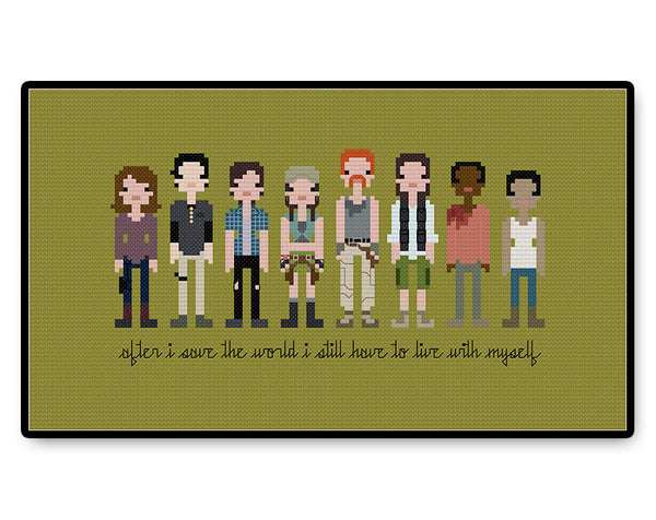 The Walking Dead Season Four - PDF Cross Stitch Pattern