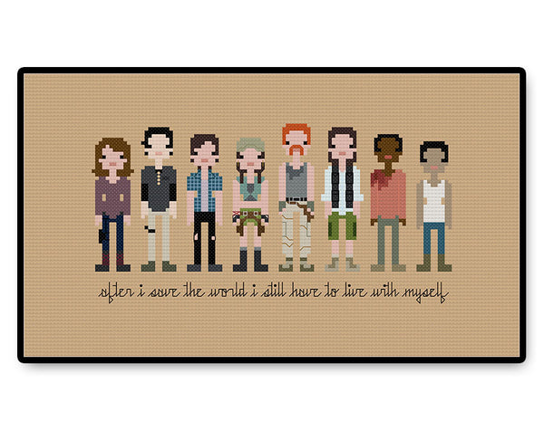 The Walking Dead Season Four - PDF Cross Stitch Pattern