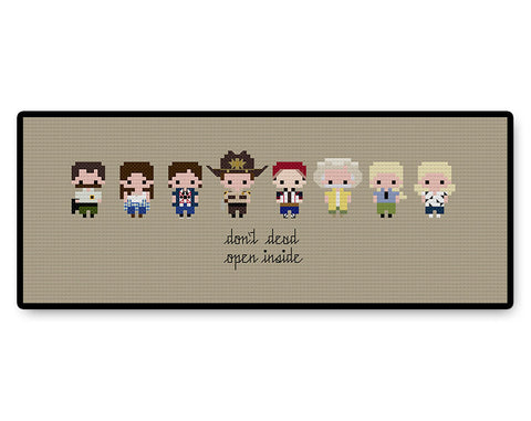 The Walking Dead Season One Bite Size - PDF Cross Stitch Pattern