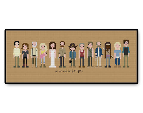 The Walking Dead Season Three - PDF Cross Stitch Pattern