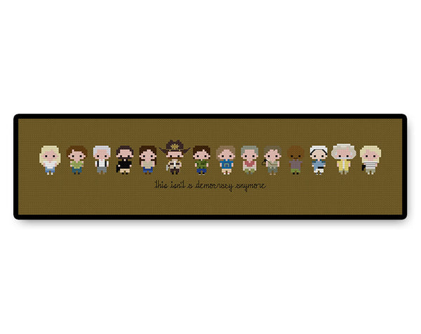 The Walking Dead Season Two Bite Size - PDF Cross Stitch Pattern