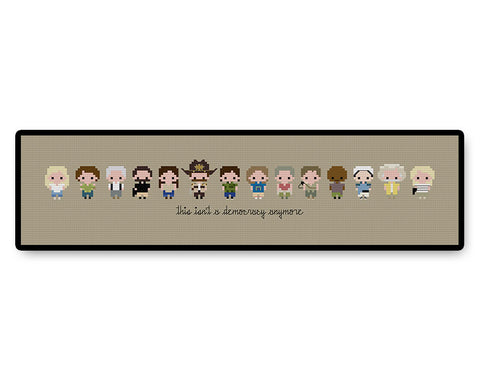 The Walking Dead Season Two Bite Size - PDF Cross Stitch Pattern