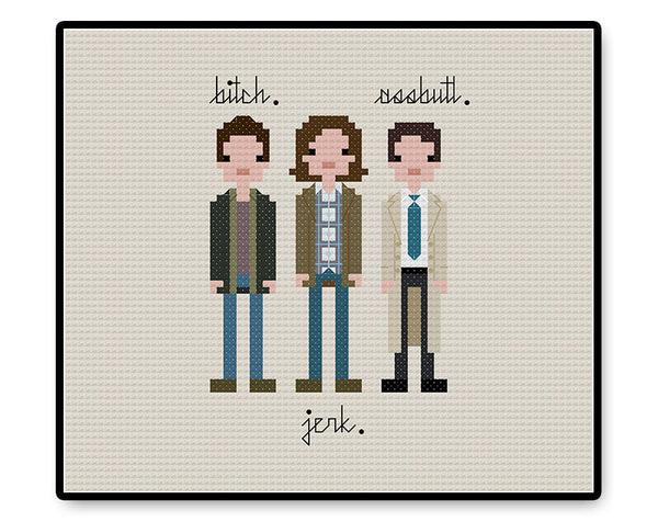 The Winchesters 2 - PDF Cross Stitch Pattern