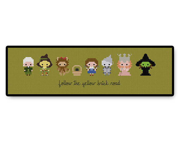 The Wizard of Oz Bite Size - PDF Cross Stitch Pattern