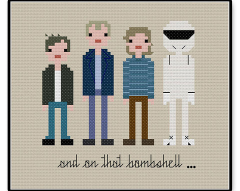 Top Gear - PDF Cross Stitch Pattern