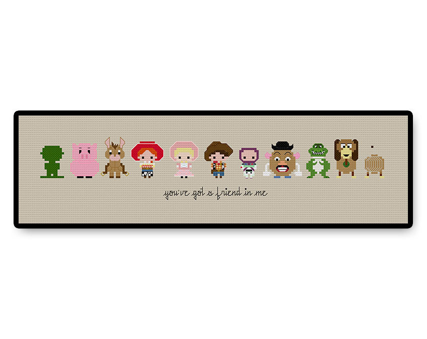Toy Story Bite Size - Complete Cross Stitch Kit