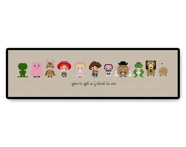 Toy Story Bite Size - PDF Cross Stitch Pattern