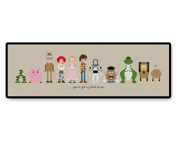 Toy Story - PDF Cross Stitch Pattern