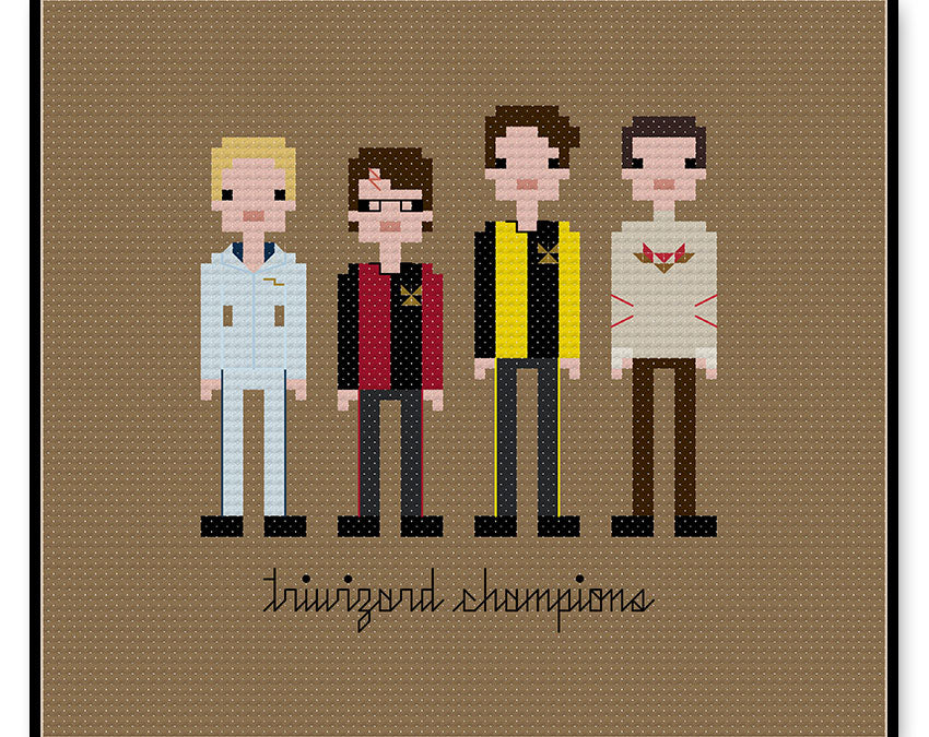 Triwizard Champions - PDF Cross Stitch Pattern