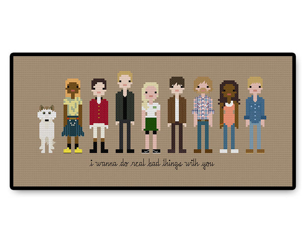 True Blood - PDF Cross Stitch Pattern