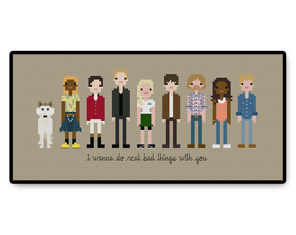 True Blood - Complete Cross Stitch Kit