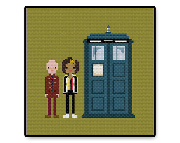 Twelfth Doctor's Companions 2 - PDF Cross Stitch Pattern