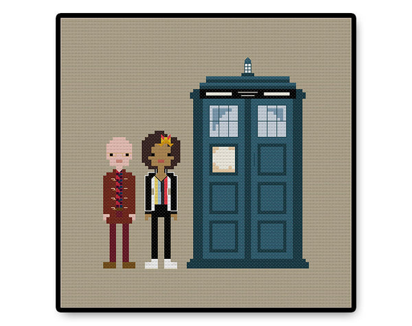 Twelfth Doctor's Companions 2 - PDF Cross Stitch Pattern