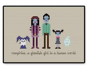 Vampirina - Complete Cross Stitch Kit