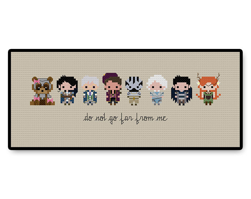 Vox Machina Bite Size - Complete Cross Stitch Kit