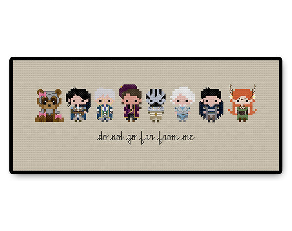 Vox Machina Bite Size - Complete Cross Stitch Kit