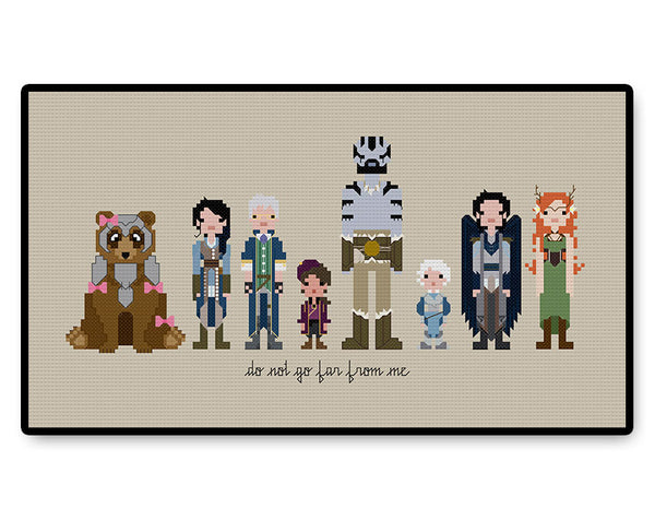 Vox Machina - PDF Cross Stitch Pattern