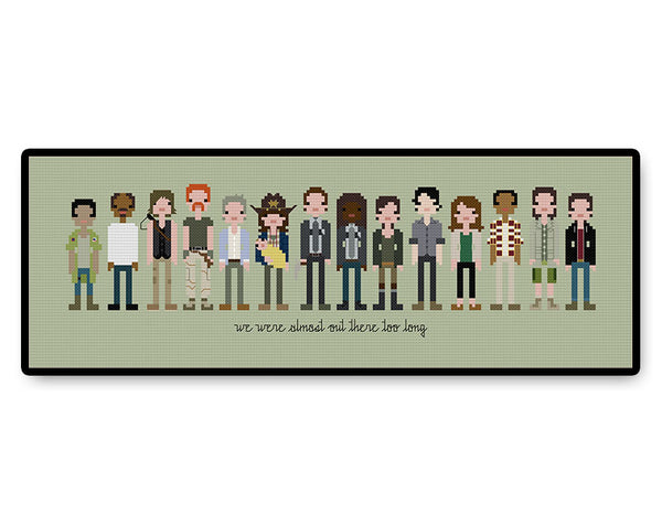 The Walking Dead Season Five B Us - PDF Cross Stitch Pattern