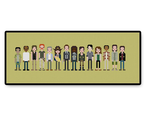 The Walking Dead Season Five B Us - PDF Cross Stitch Pattern