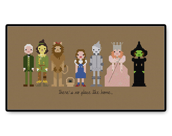 The Wizard of Oz - PDF Cross Stitch Pattern