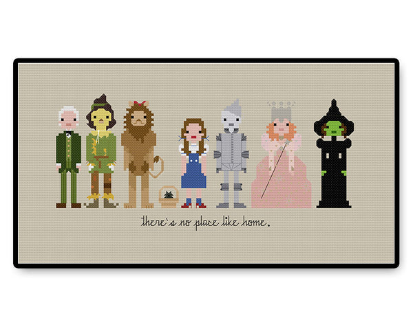 The Wizard of Oz - PDF Cross Stitch Pattern