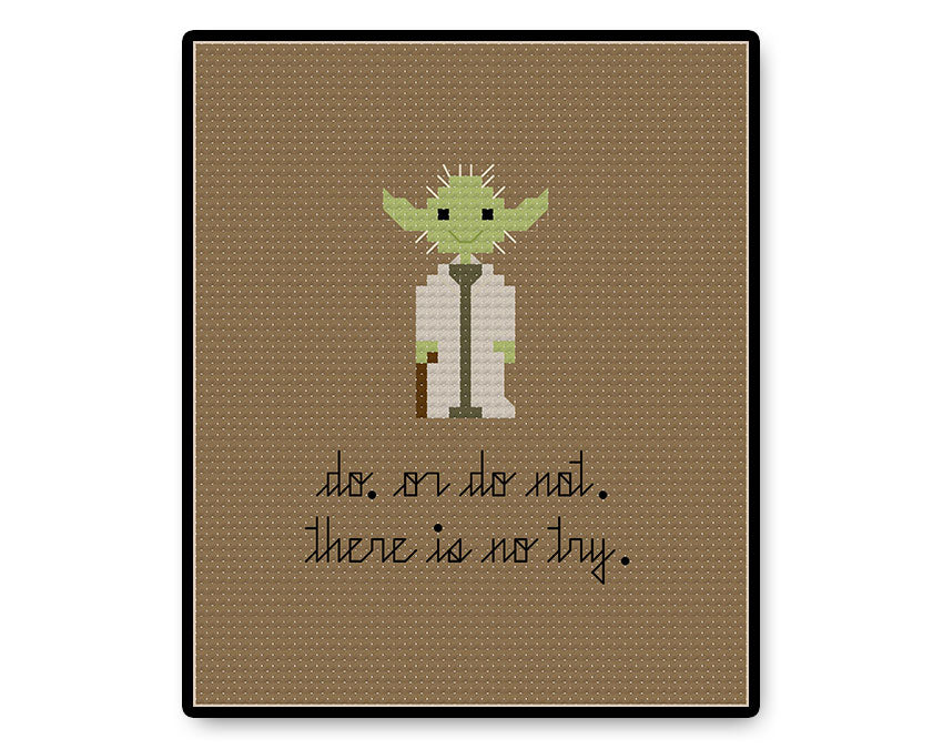 Yoda - PDF Cross Stitch Pattern