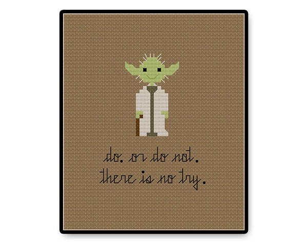 Yoda - PDF Cross Stitch Pattern