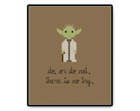 Yoda - PDF Cross Stitch Pattern