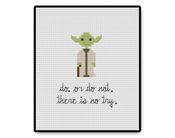 Yoda - PDF Cross Stitch Pattern